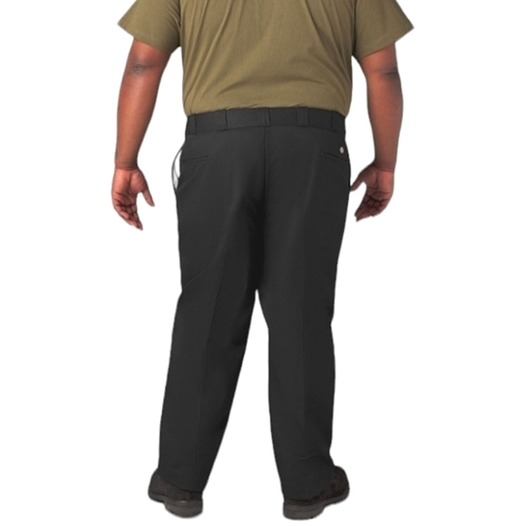 Dickies Men's Orginal Fit Straight Leg Black Work Pant Size 48W×30L NWT - Picture 2 of 9